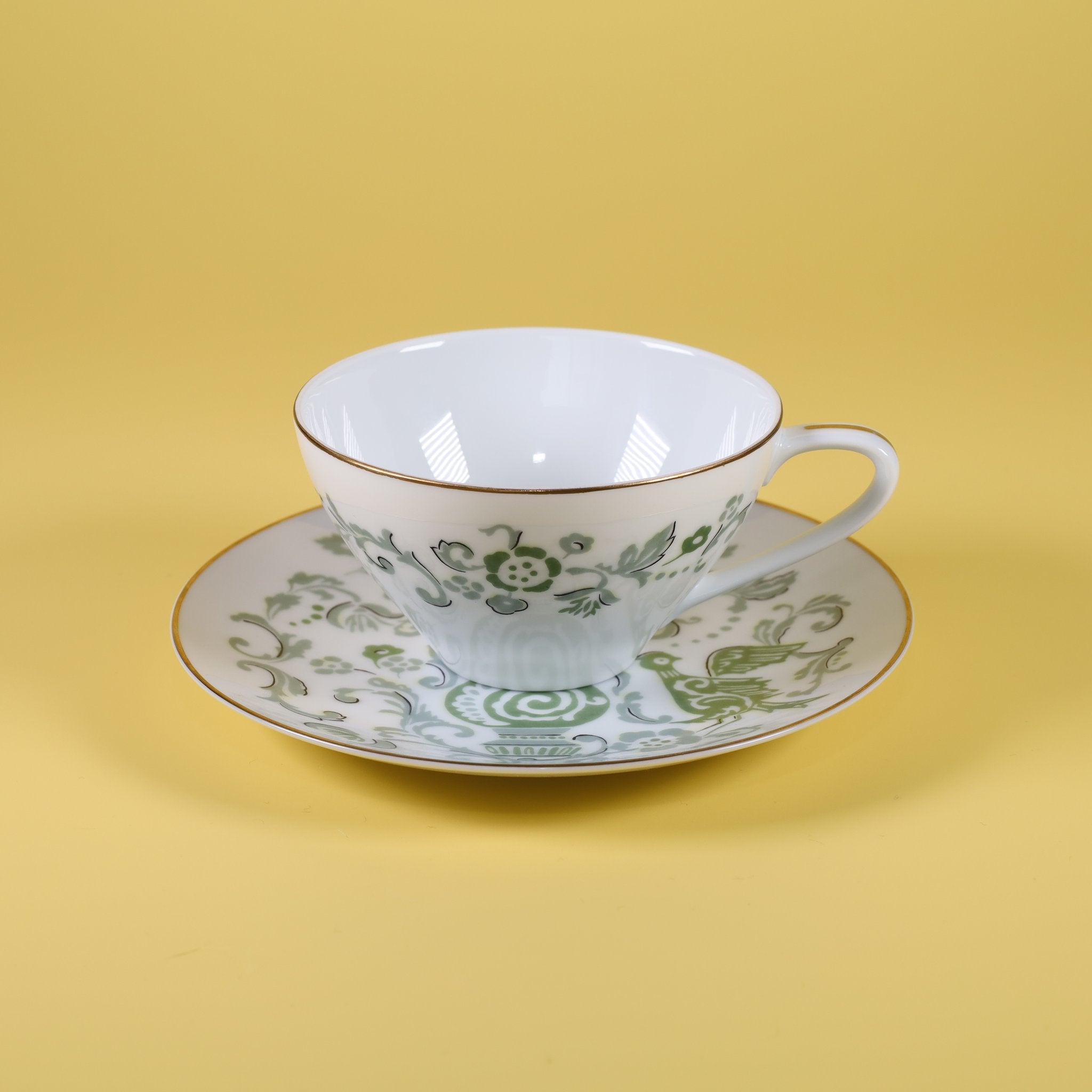 Noritake の小鳥カフェ - 1960's グリーン＆ホワイト ティータイム・セット – GOOD ANTIQUES