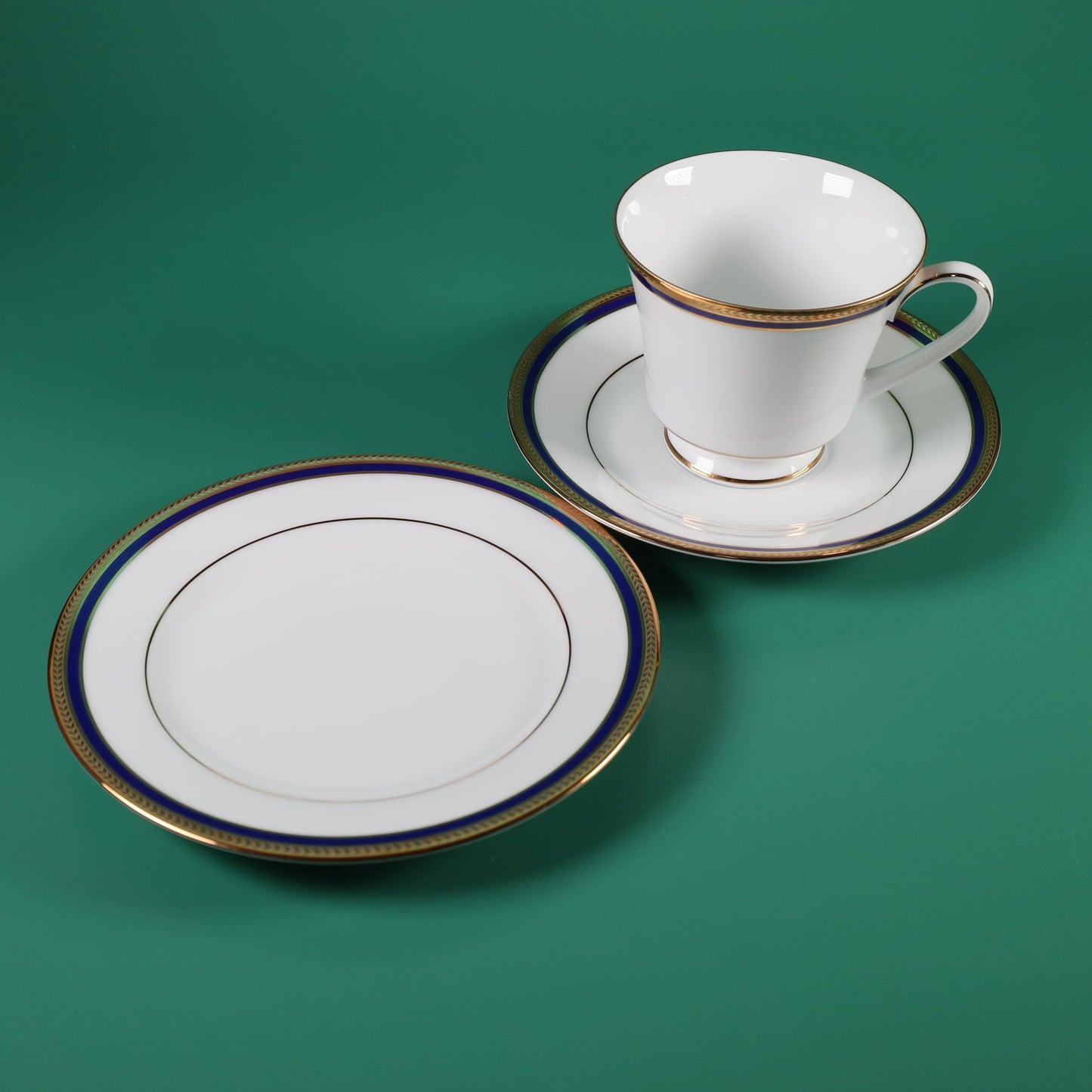 ブルーな秘密結社 - Noritake 80's トゥーラックブルー トリオ