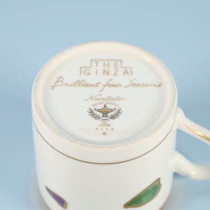 至高の一杯を彩る、四季の宝石箱 ― 90年代 ノリタケ×ザ・ギンザ が織りなす珠玉のデミタスカップ ―